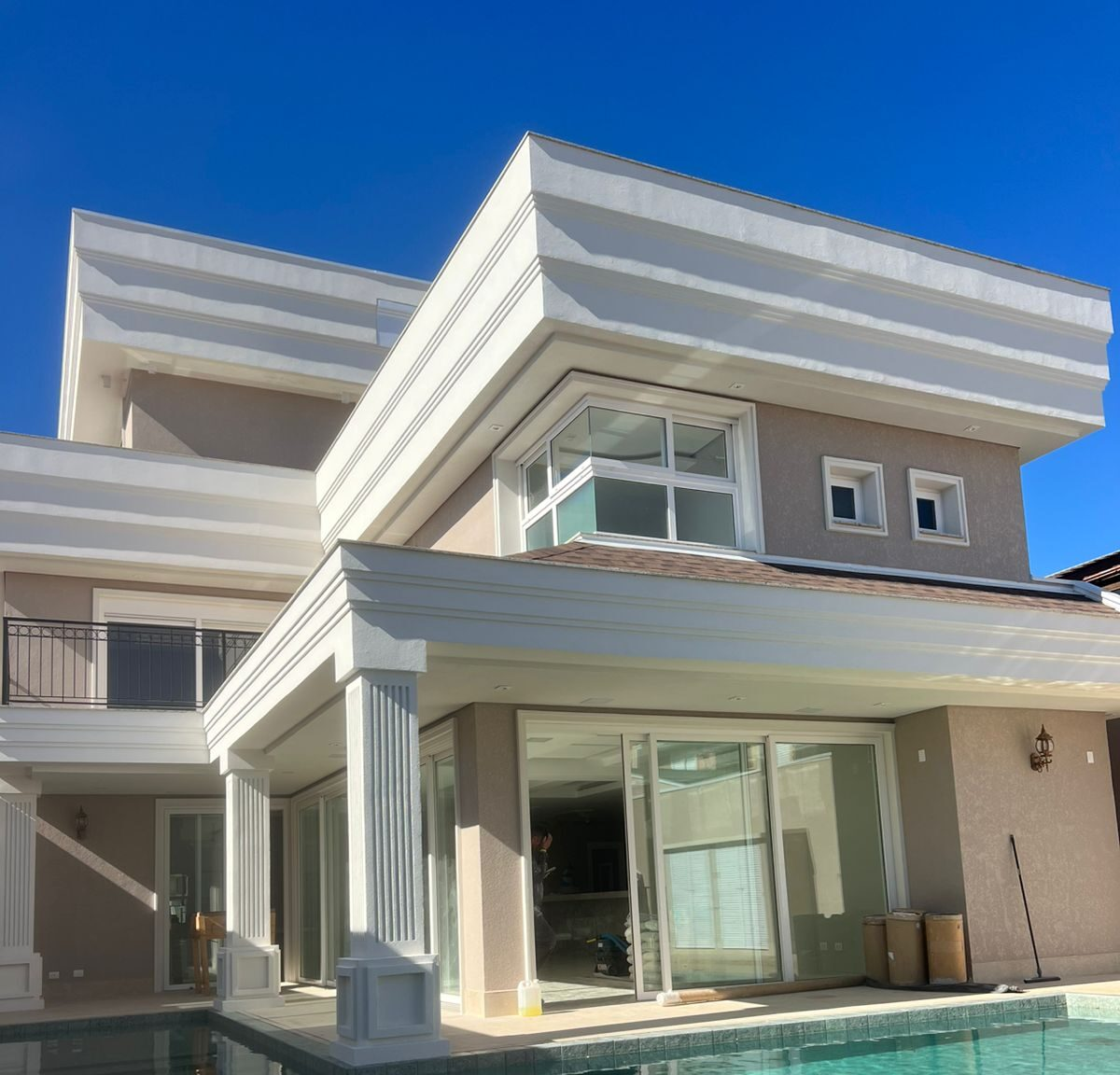 Residência de alto padrão com gesso e drywall em Curitiba